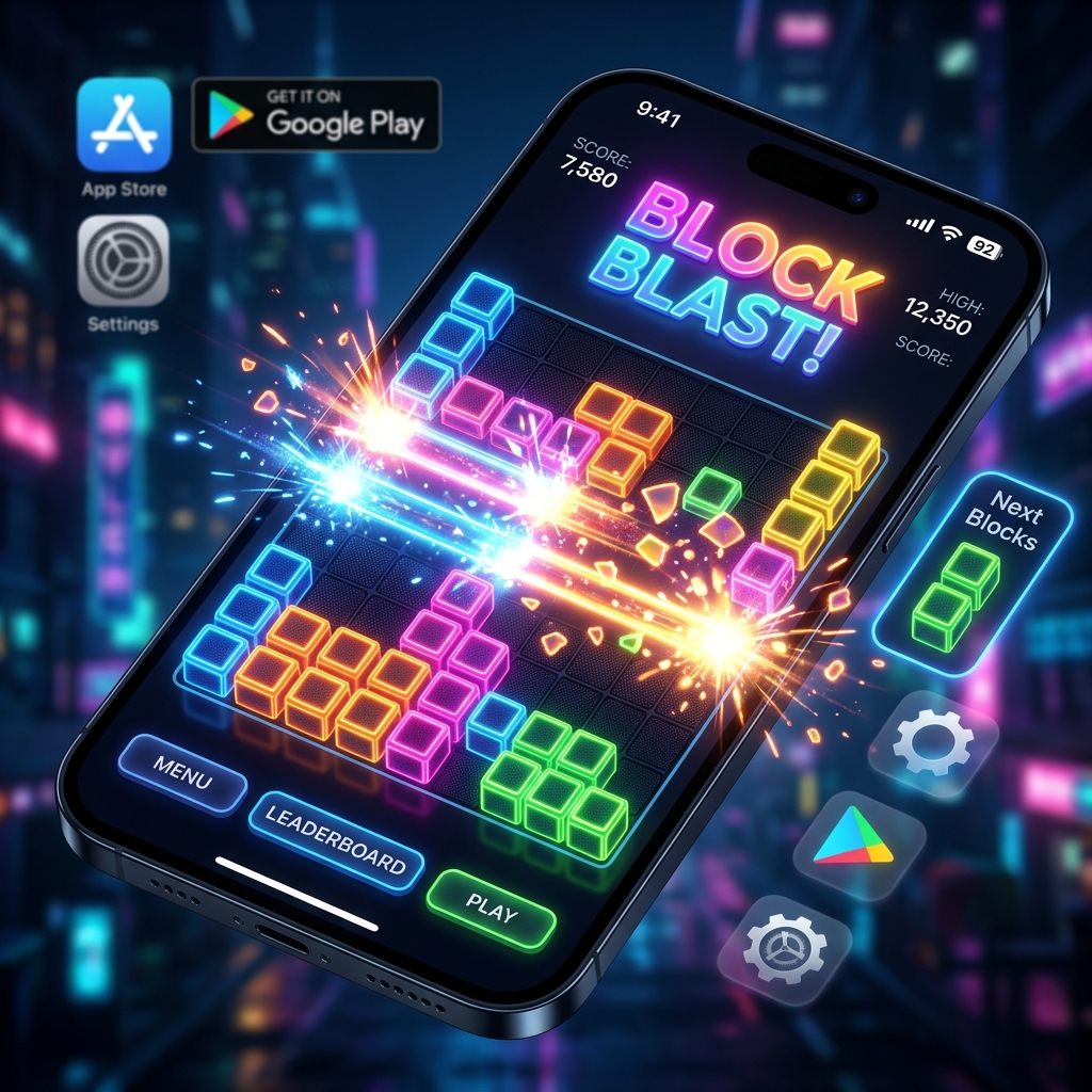 Block Blast tanıtım görseli