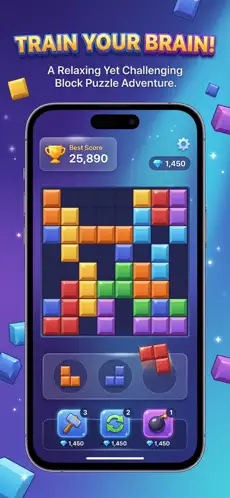 Block Master ana oyun ekranı